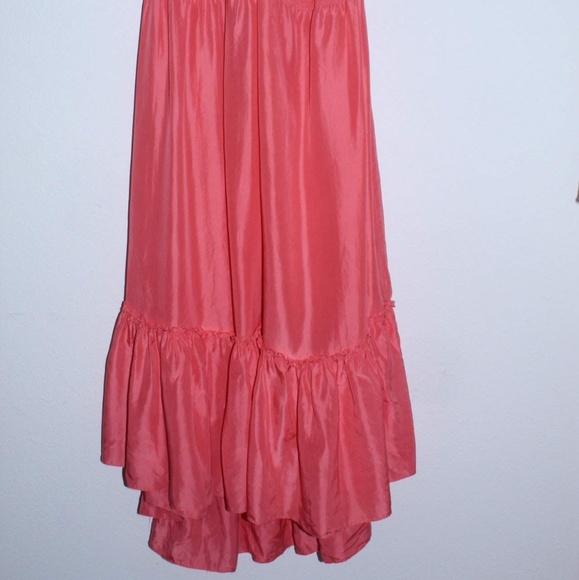 BCBGMaxAzria Silk Crinkle Party Halter Dress - Picture 6 of 7